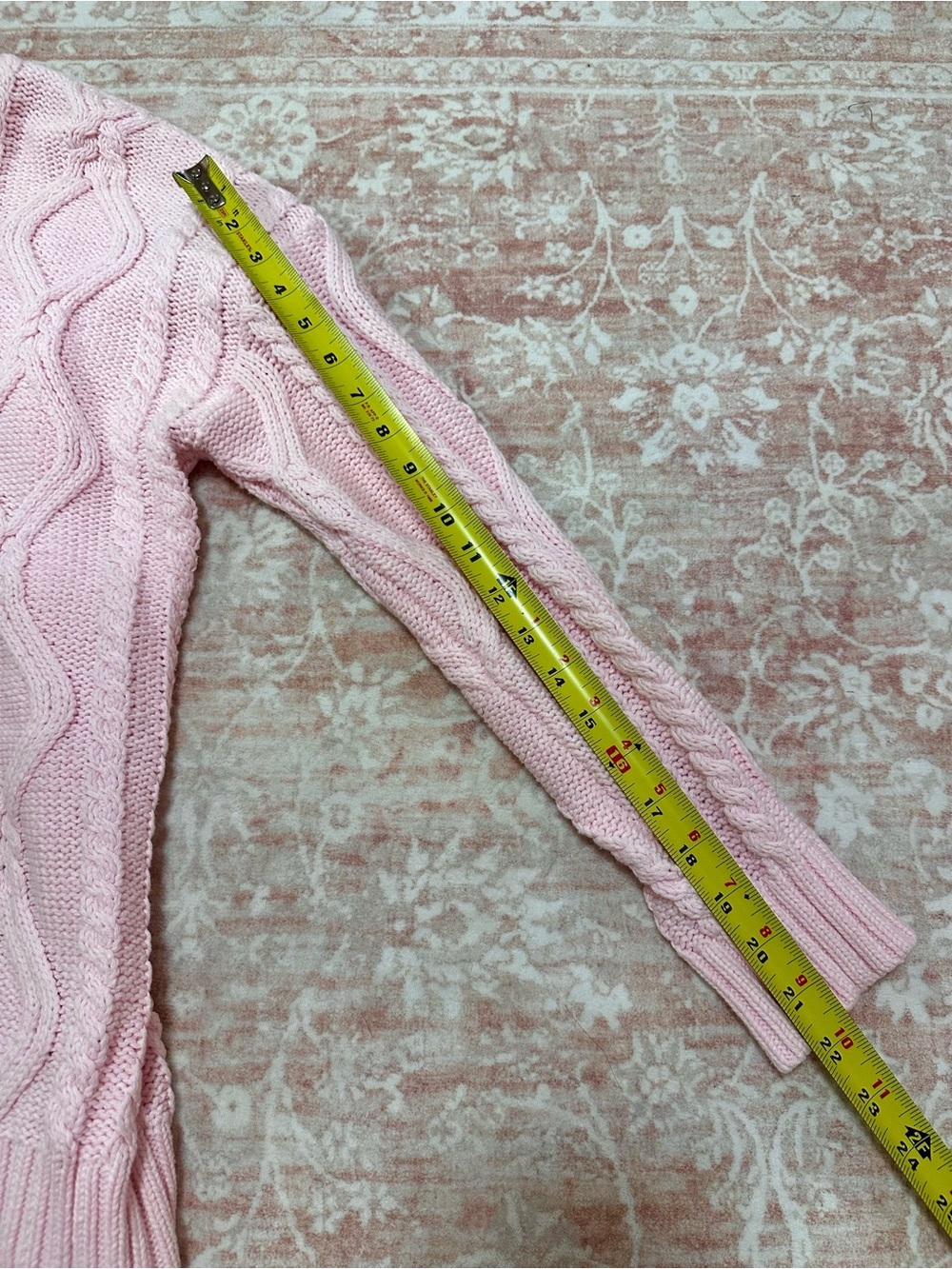 Cotton Blend 🌸 Cable Knit Sweater - Picture 10 of 11